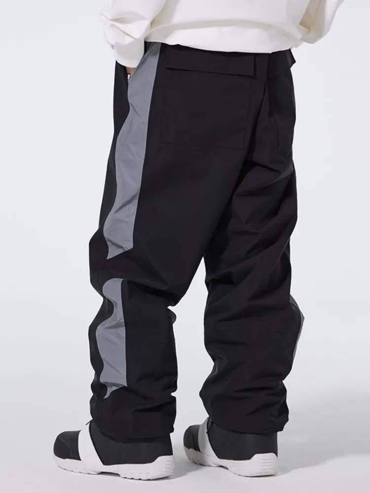 ARCTIC QUEEN Reflective Snowboard Pants - Unisex