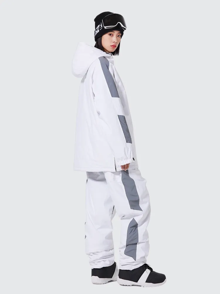 ARCTIC QUEEN Reflective Snowboard Pants - Unisex