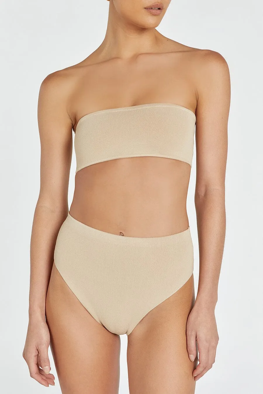 BASE BEIGE HIGH WAIST BRIEF