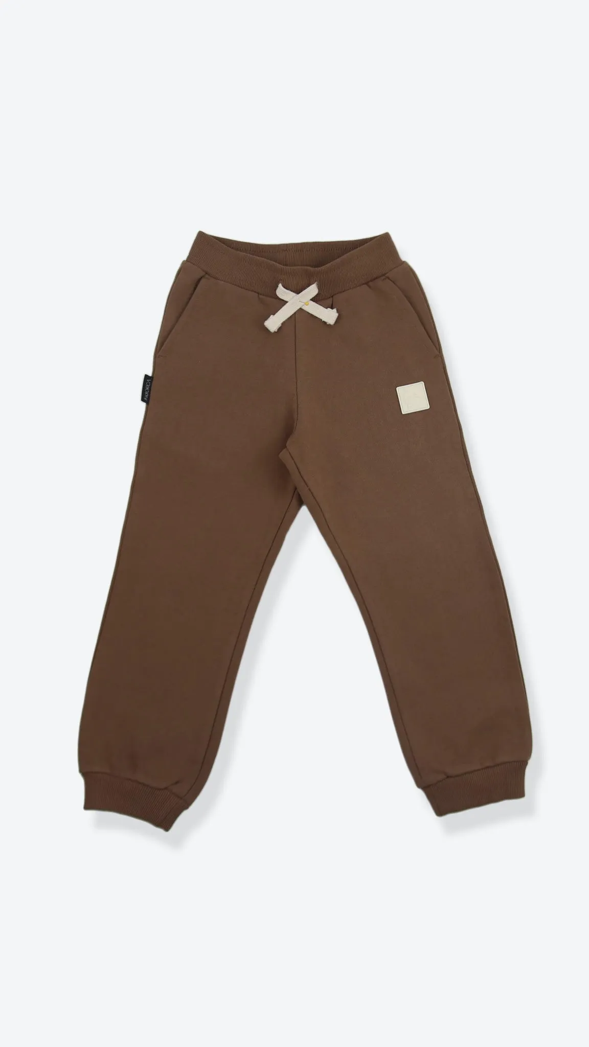 Brushed Terry Sweatpants _ Mocha