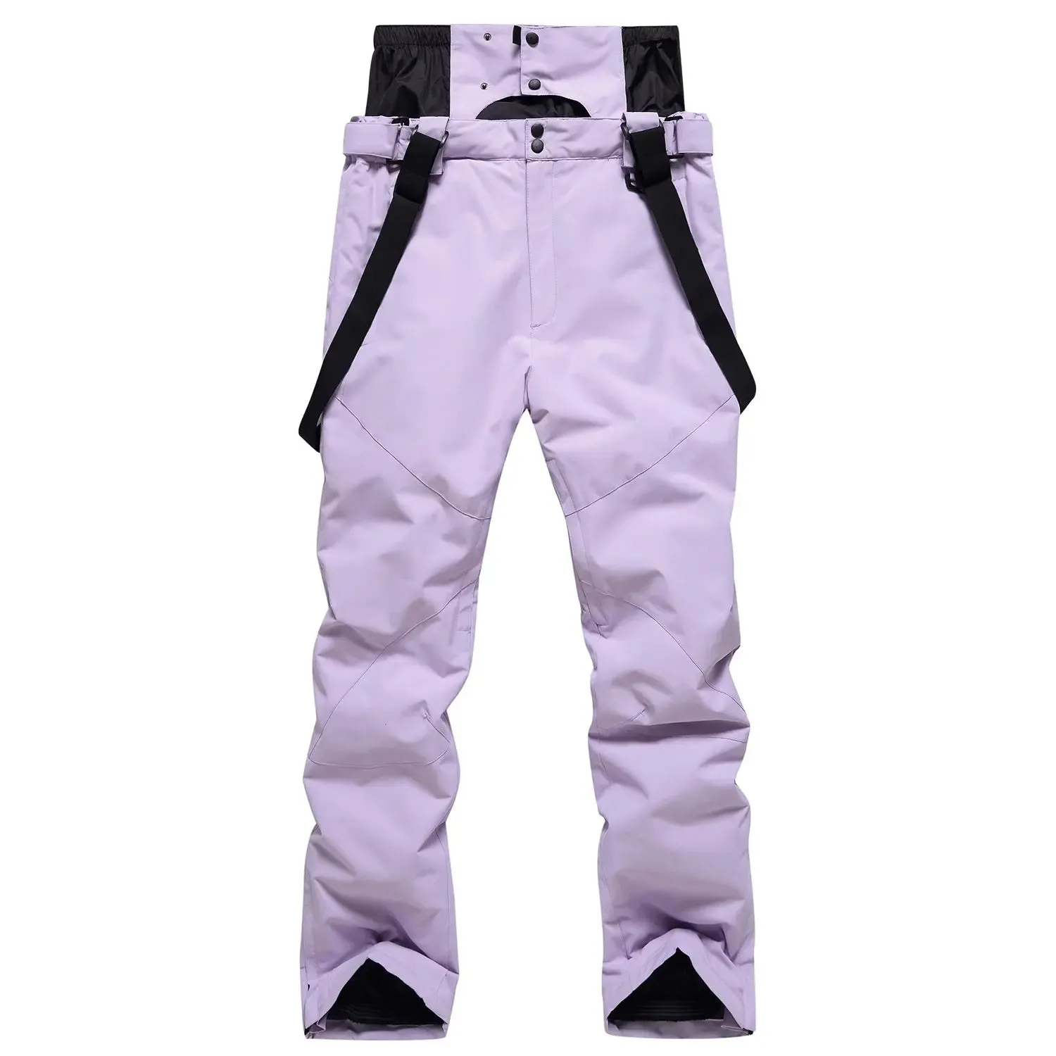 Casual Thicken Men Detachable Ski Bibs & Pants Top Level