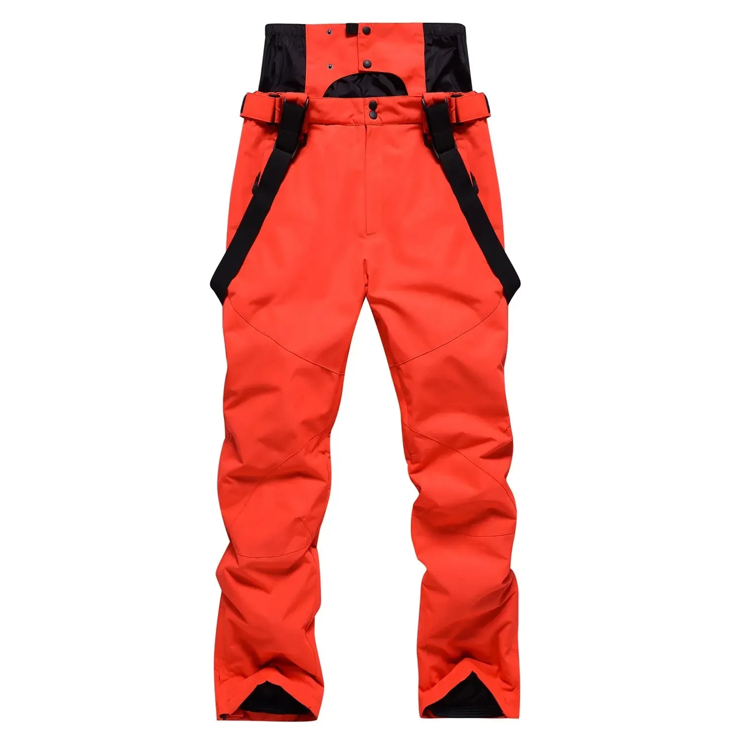 Casual Thicken Men Detachable Ski Bibs & Pants Top Level