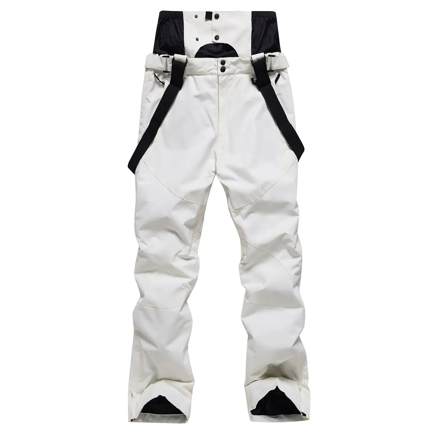 Casual Thicken Men Detachable Ski Bibs & Pants Top Level