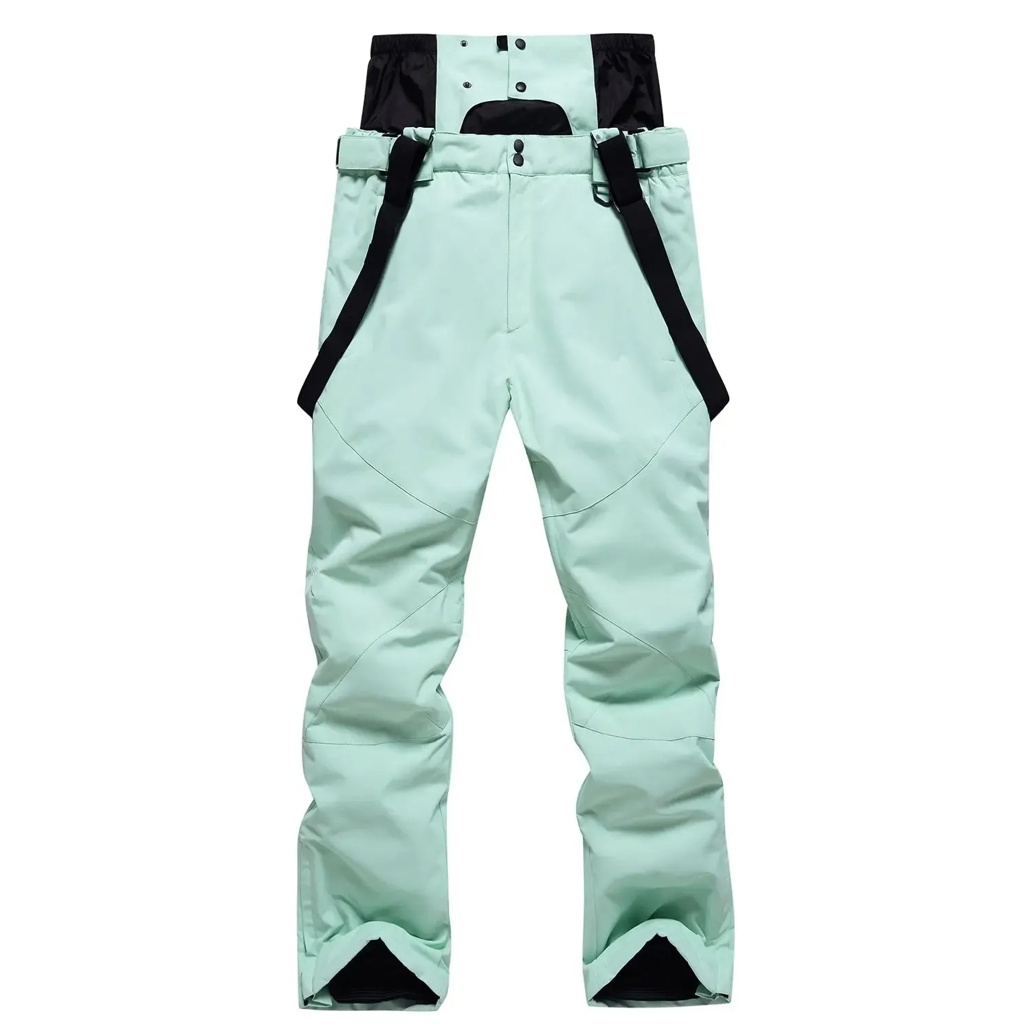 Casual Thicken Men Detachable Ski Bibs & Pants Top Level