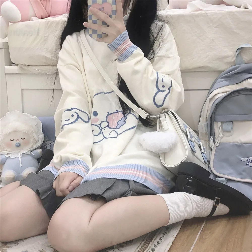 Cinnamoroll Knit Hoodie