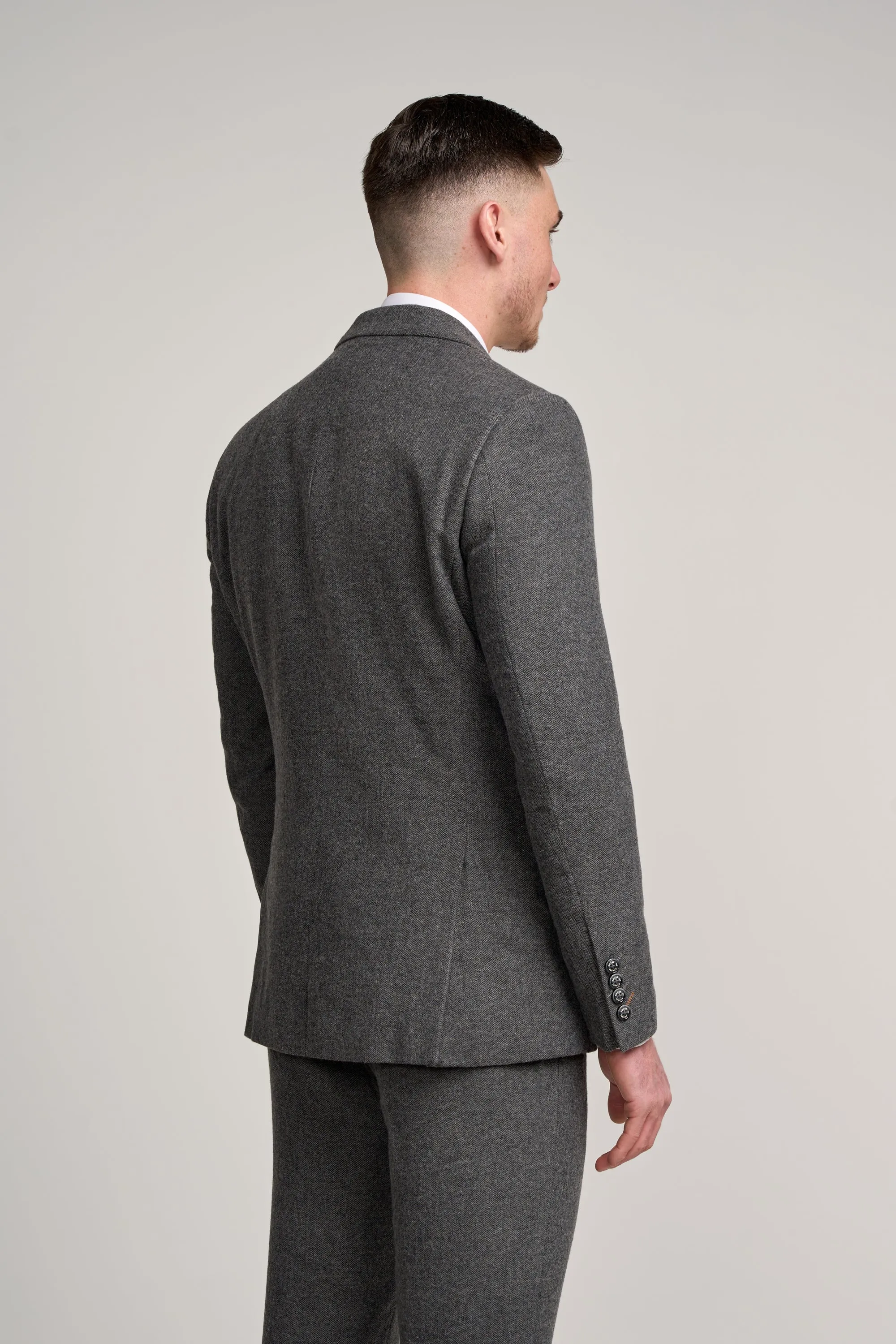 Cosmo Grey Three Piece Suit