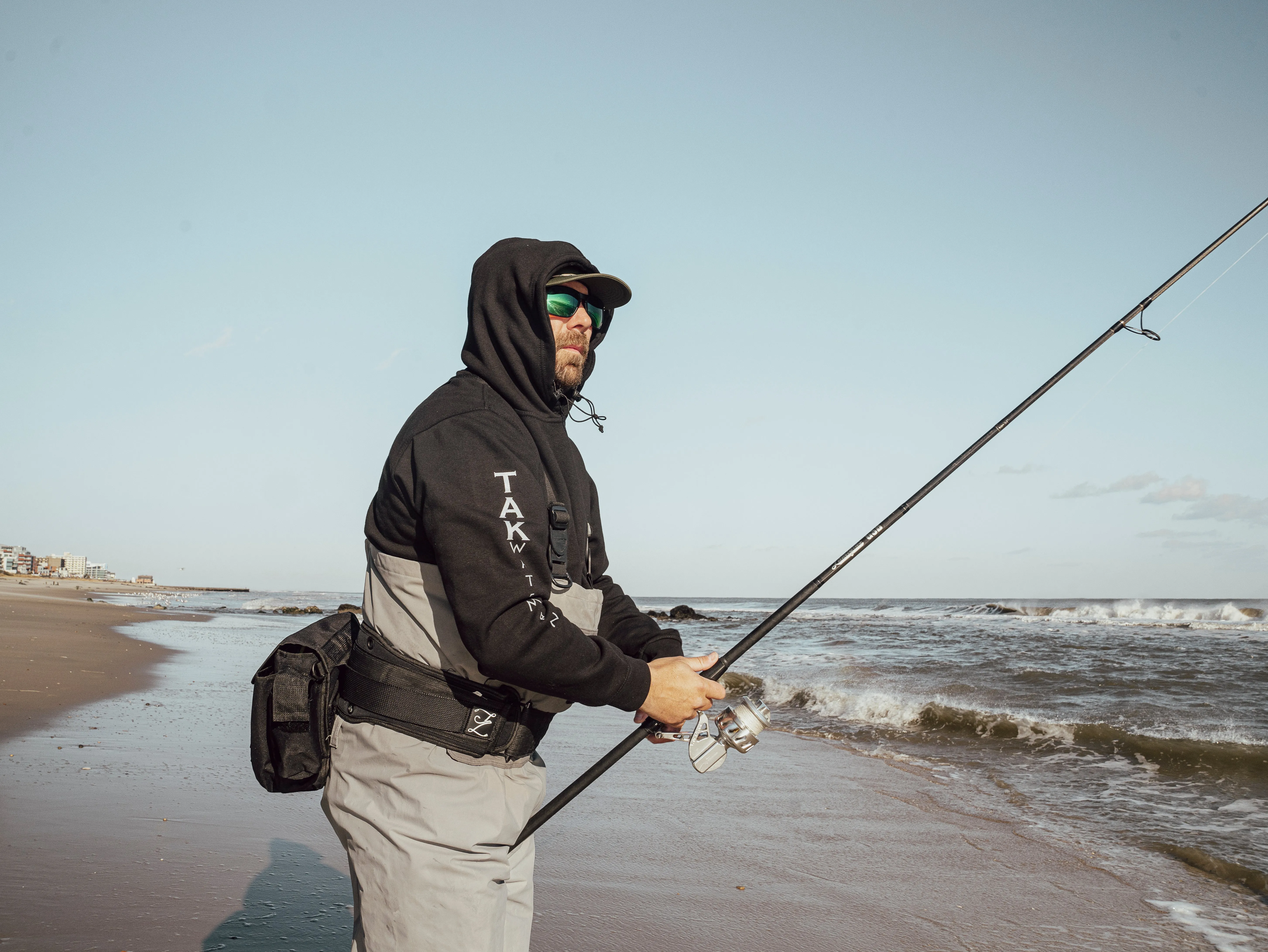 Dawn Patrol Heavyweight Hoodie w/ NJ Striper Logo