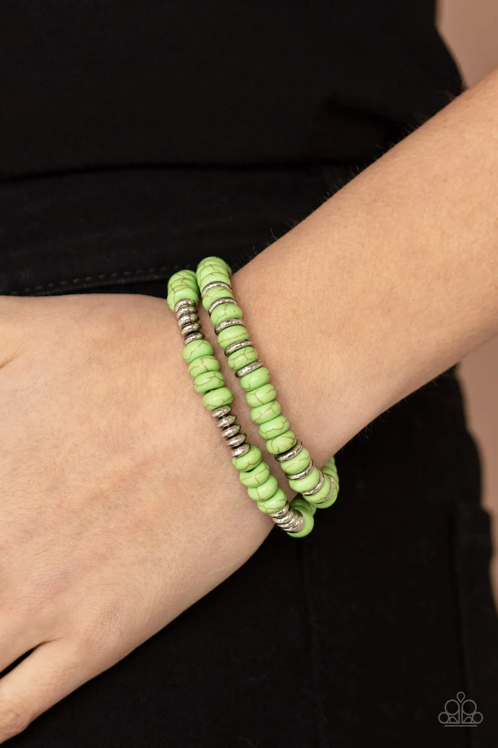 Desert Rainbow - Green Bracelet