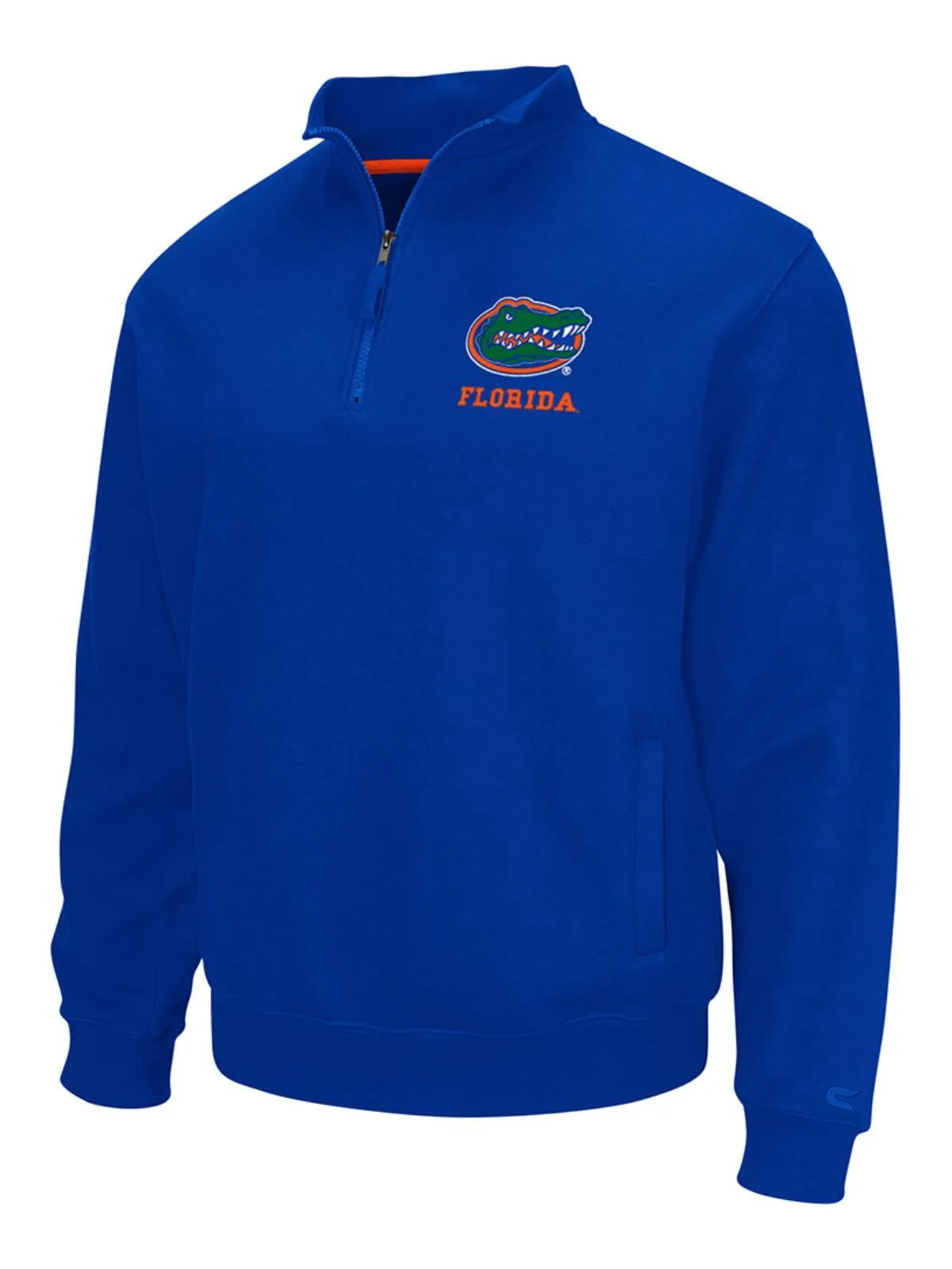 Florida Gators Colosseum Blue Zone 1/4 Zip Long Sleeve Fleece Pullover