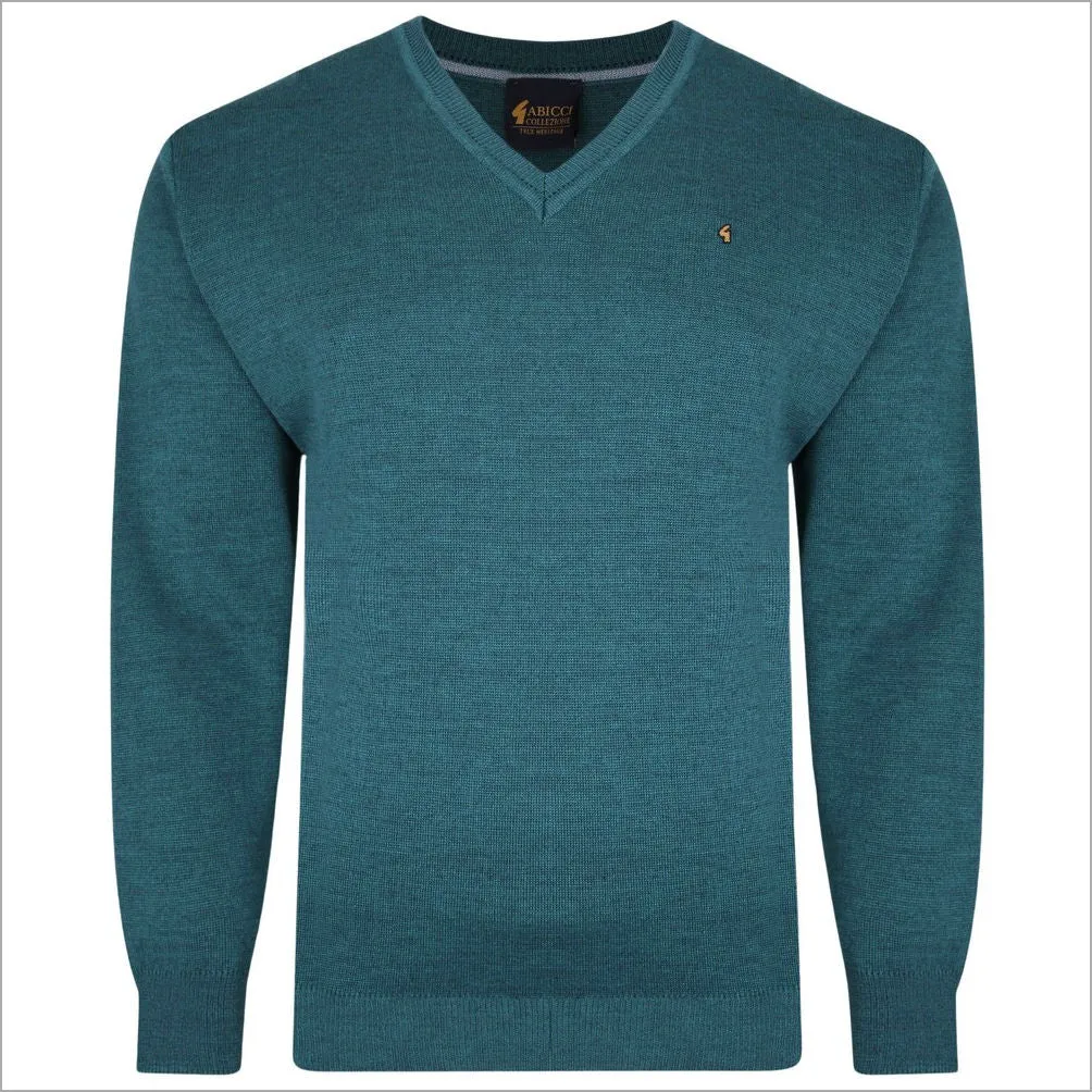 Gabicci K01 Teal V Neck--