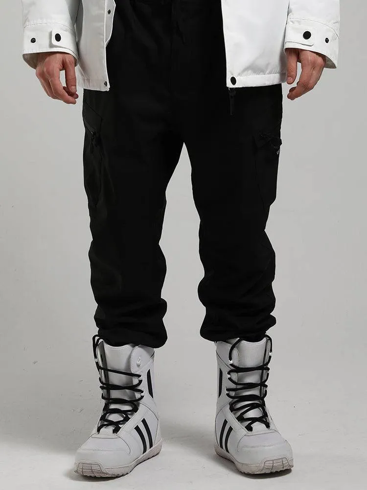 Gsou Snow Black Narrow Pants - Men's