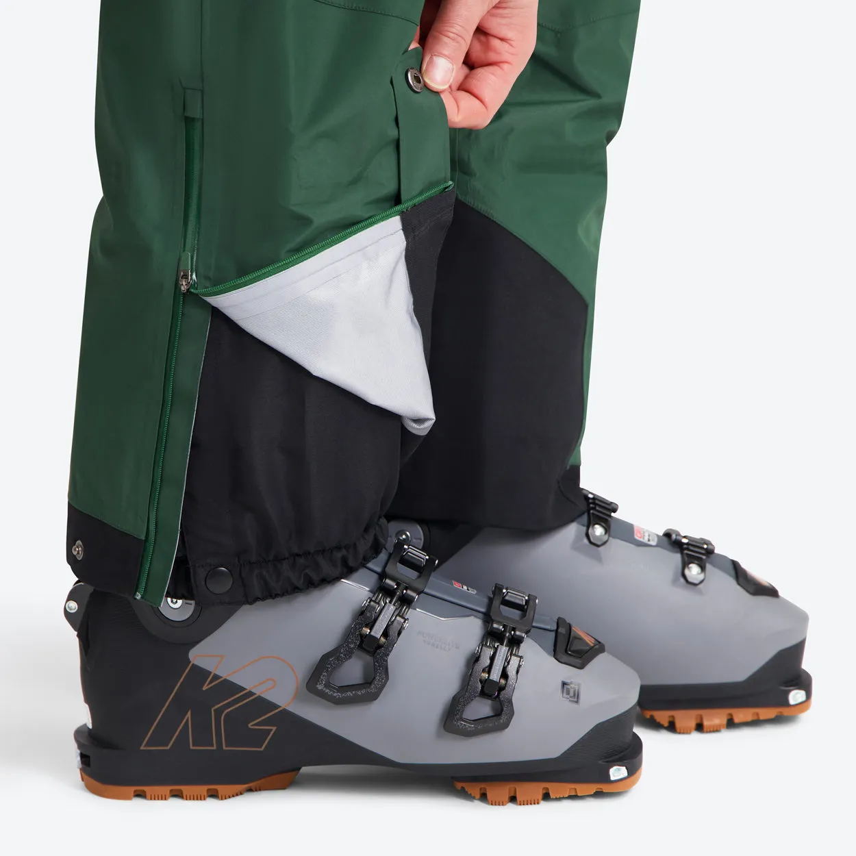 Insulated All weather Shell Pants Dark Green | Men