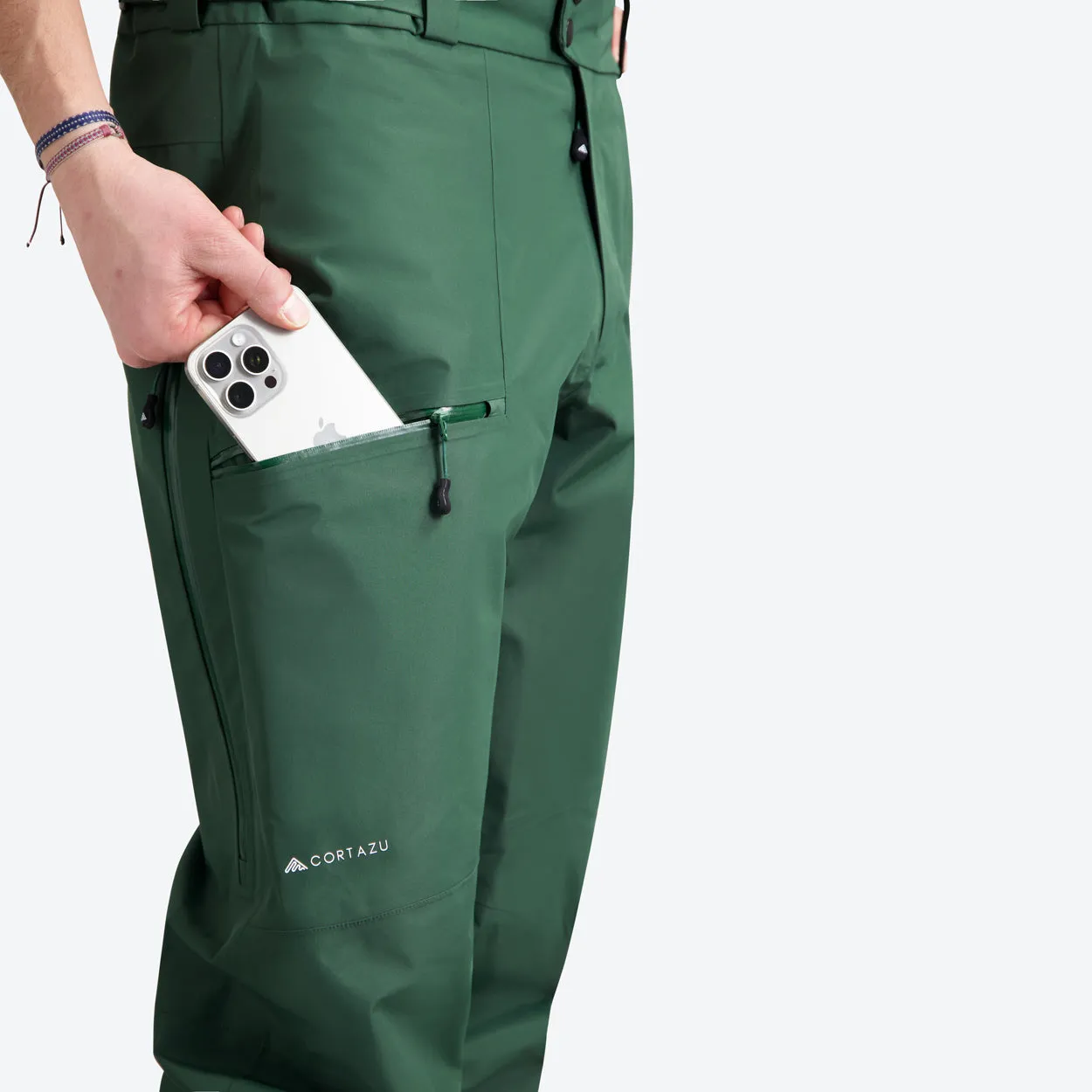 Insulated All weather Shell Pants Dark Green | Men