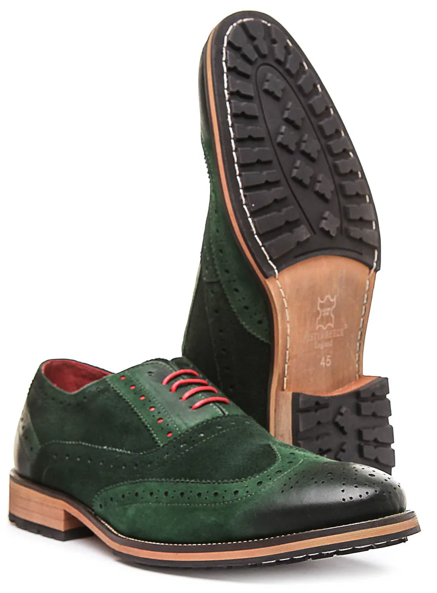 Justinreess England Oliver 2 In Green For Men