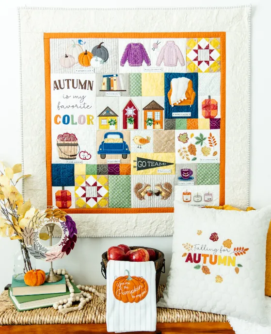 Kimberbell Falling for Autumn Quilt Kit