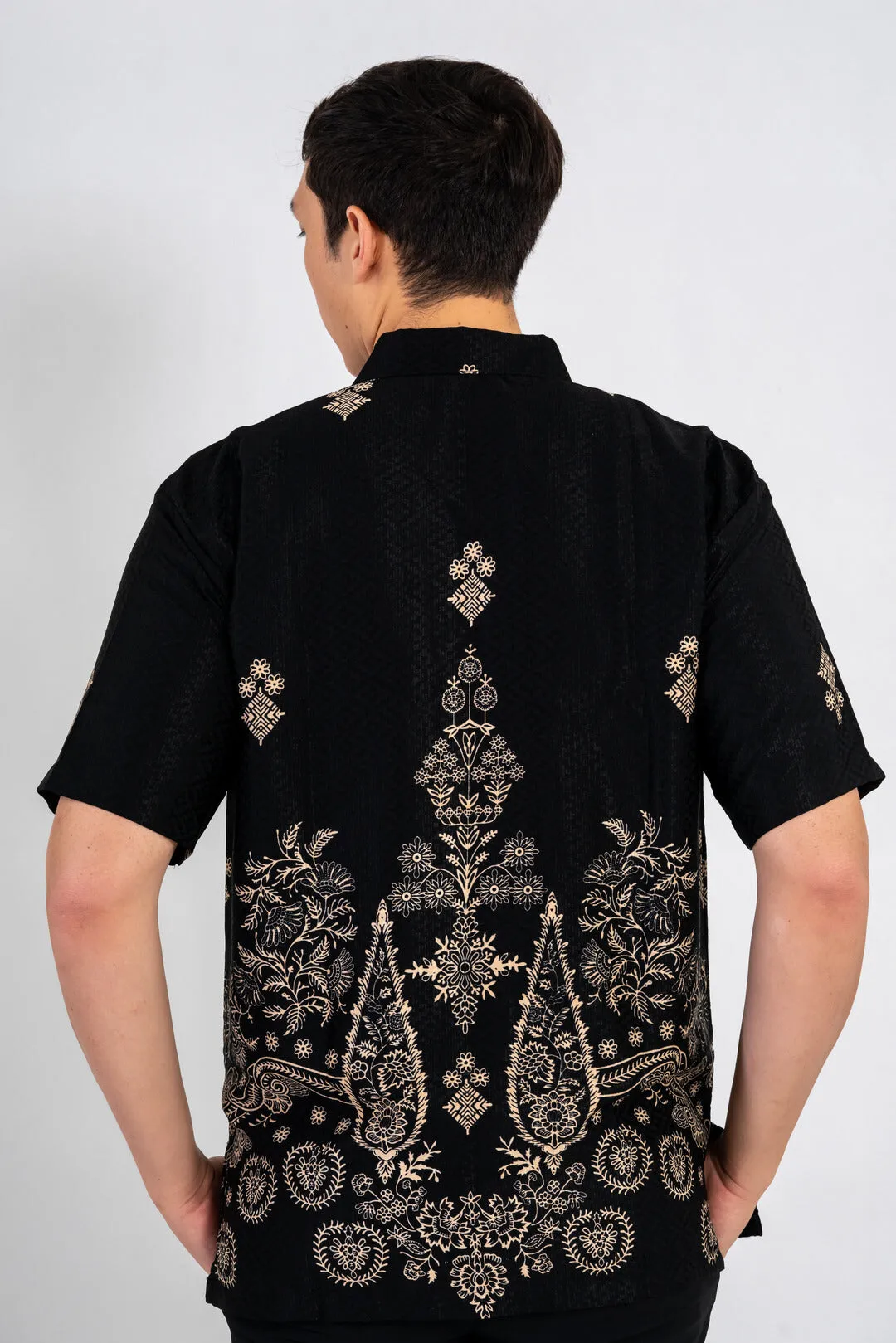 Men's Batik Shirt - Commander | Short Sleeves