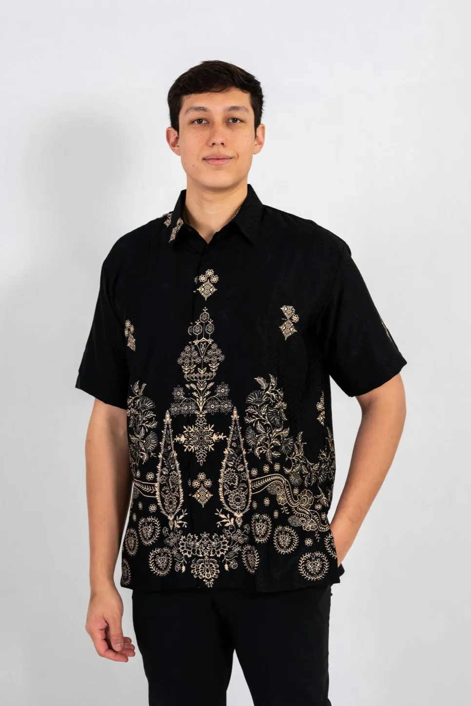 Men's Batik Shirt - Commander | Short Sleeves