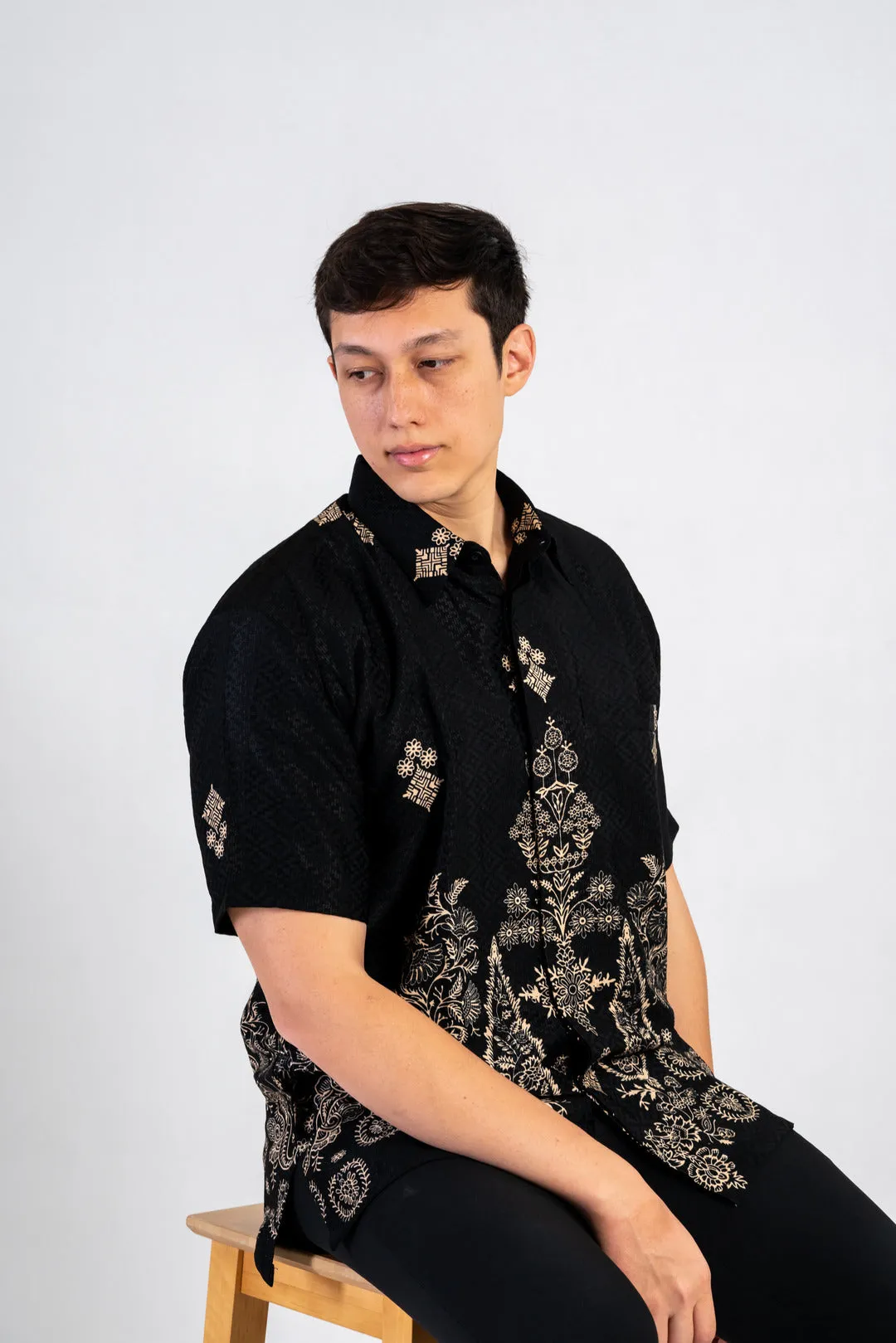 Men's Batik Shirt - Commander | Short Sleeves