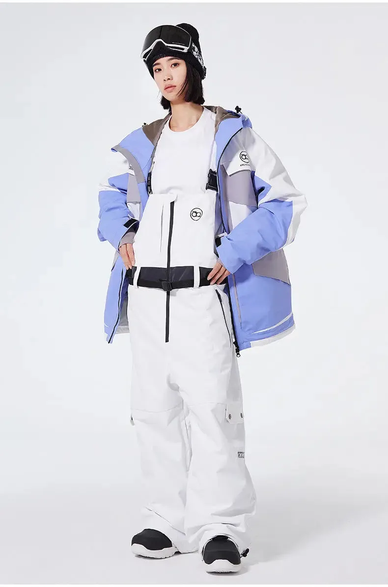 Outdoor Adventure Snow Jacket & Pants Set Luxury Sportswear