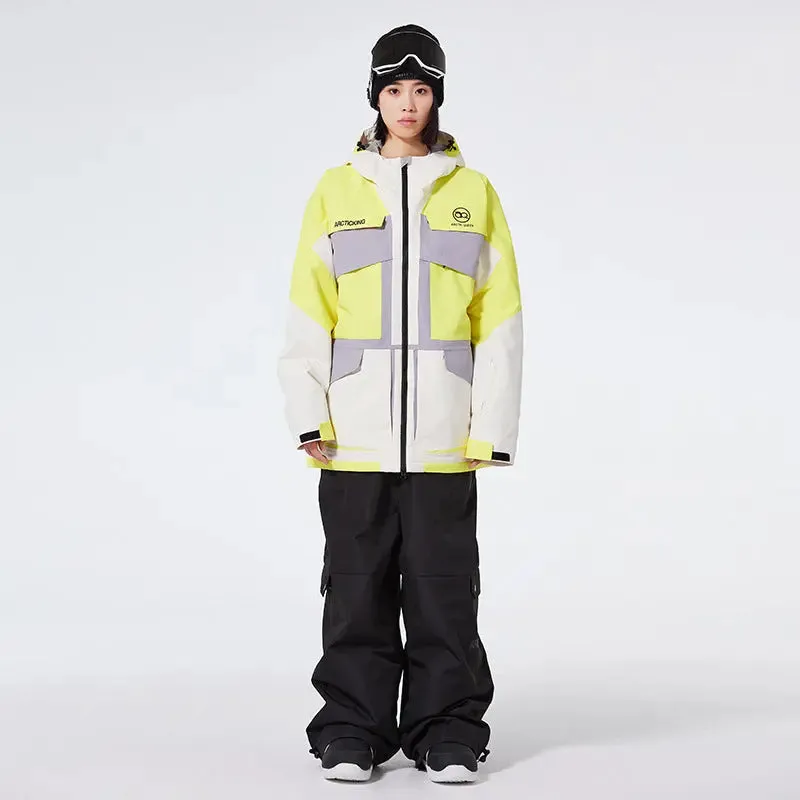 Outdoor Adventure Snow Jacket & Pants Set Luxury Sportswear