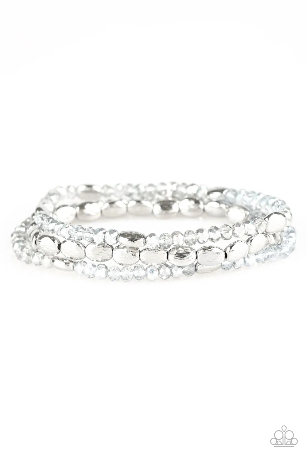 Paparazzi Hello Beautiful - Silver Bracelet