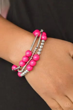 Paparazzi New Adventures - Pink Bracelets