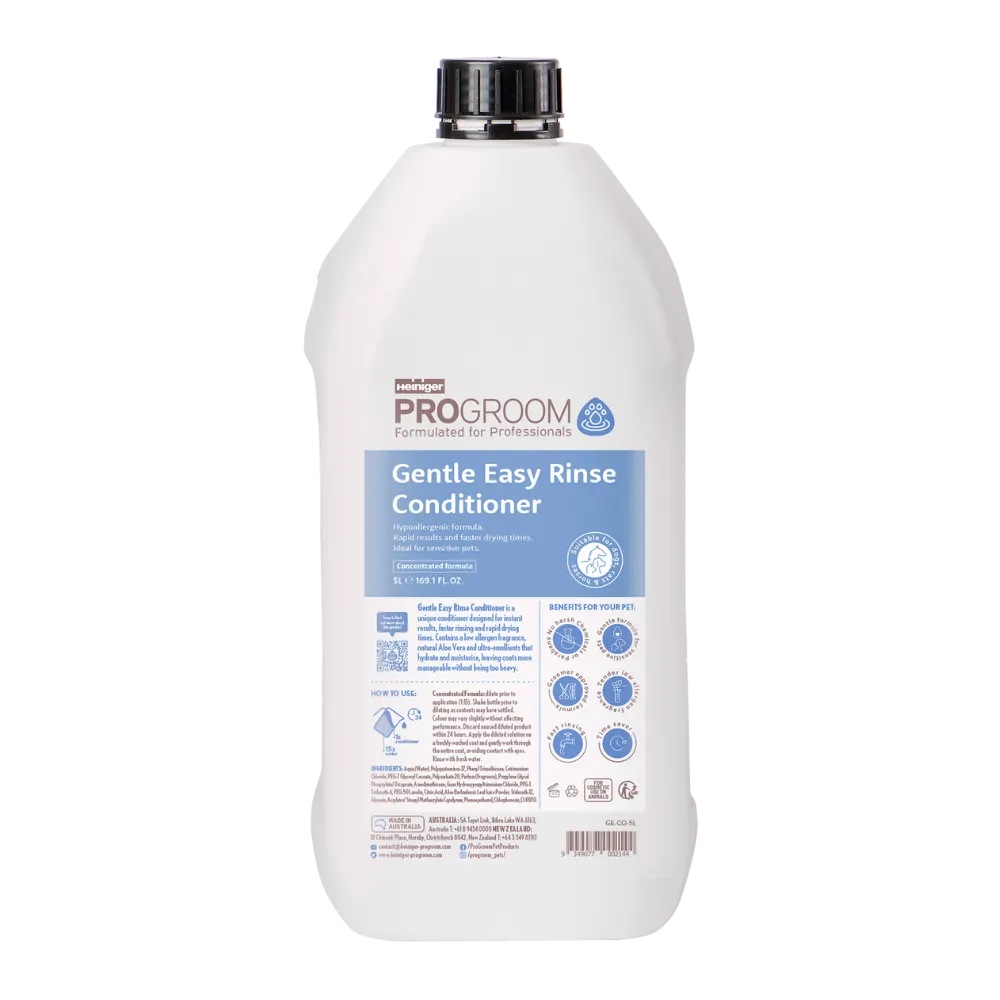 ProGroom Gentle Easy Rinse Conditioner - 5 litres