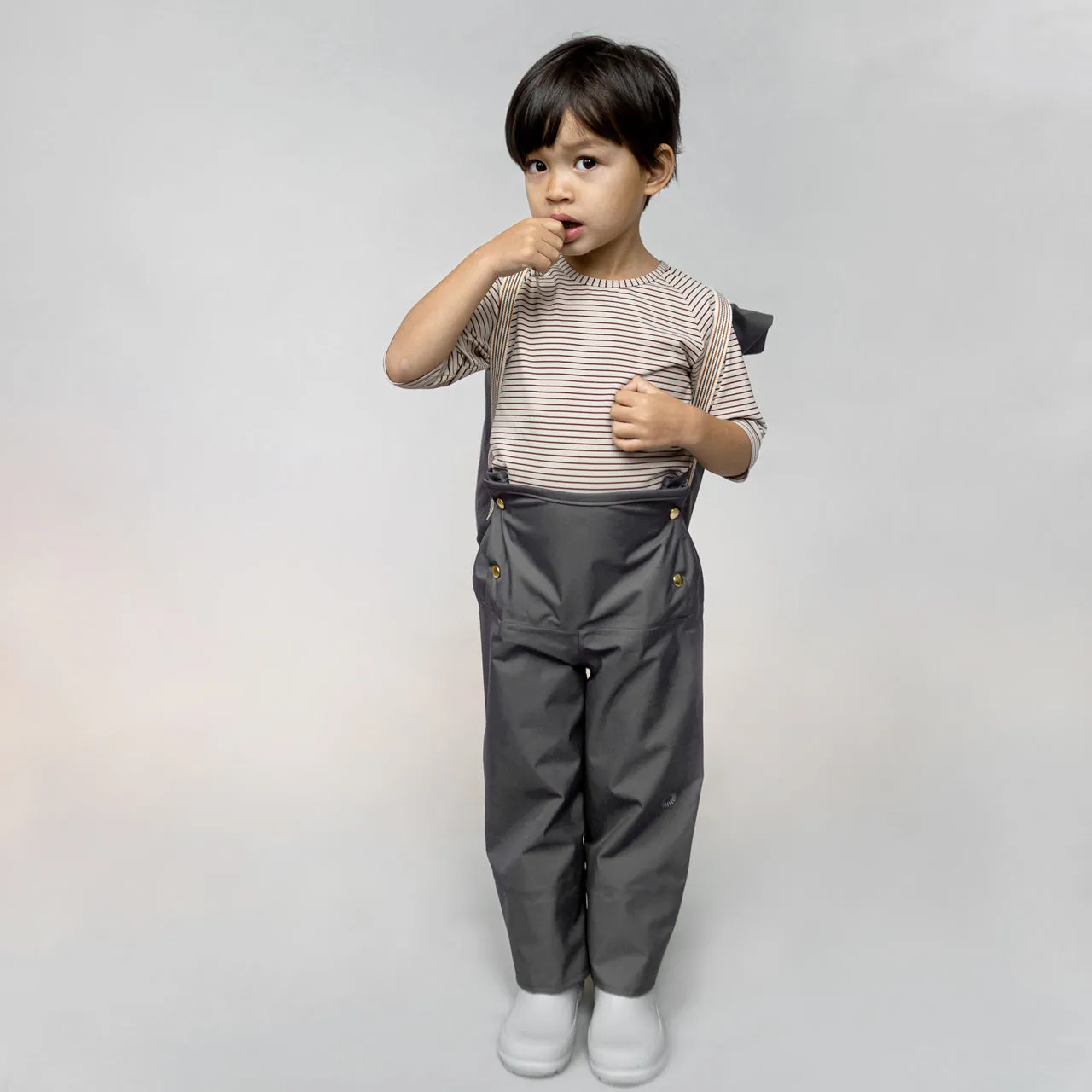 Rain Sailor Pants for Kids 100% recycled PET - Rosemary (2-10y)