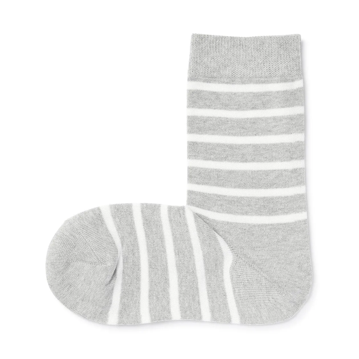 Right Angle 3 layer Loose Top Stripe Socks