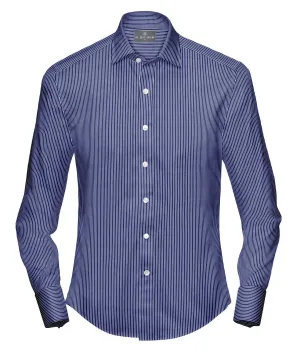 Royal Blue Stripe Shirt