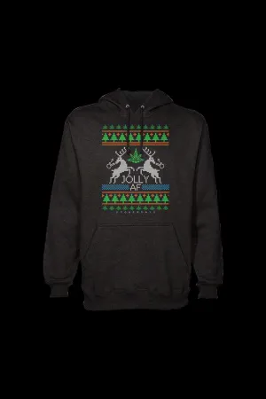 StonerDays Jolly AF Ugly Hoodie