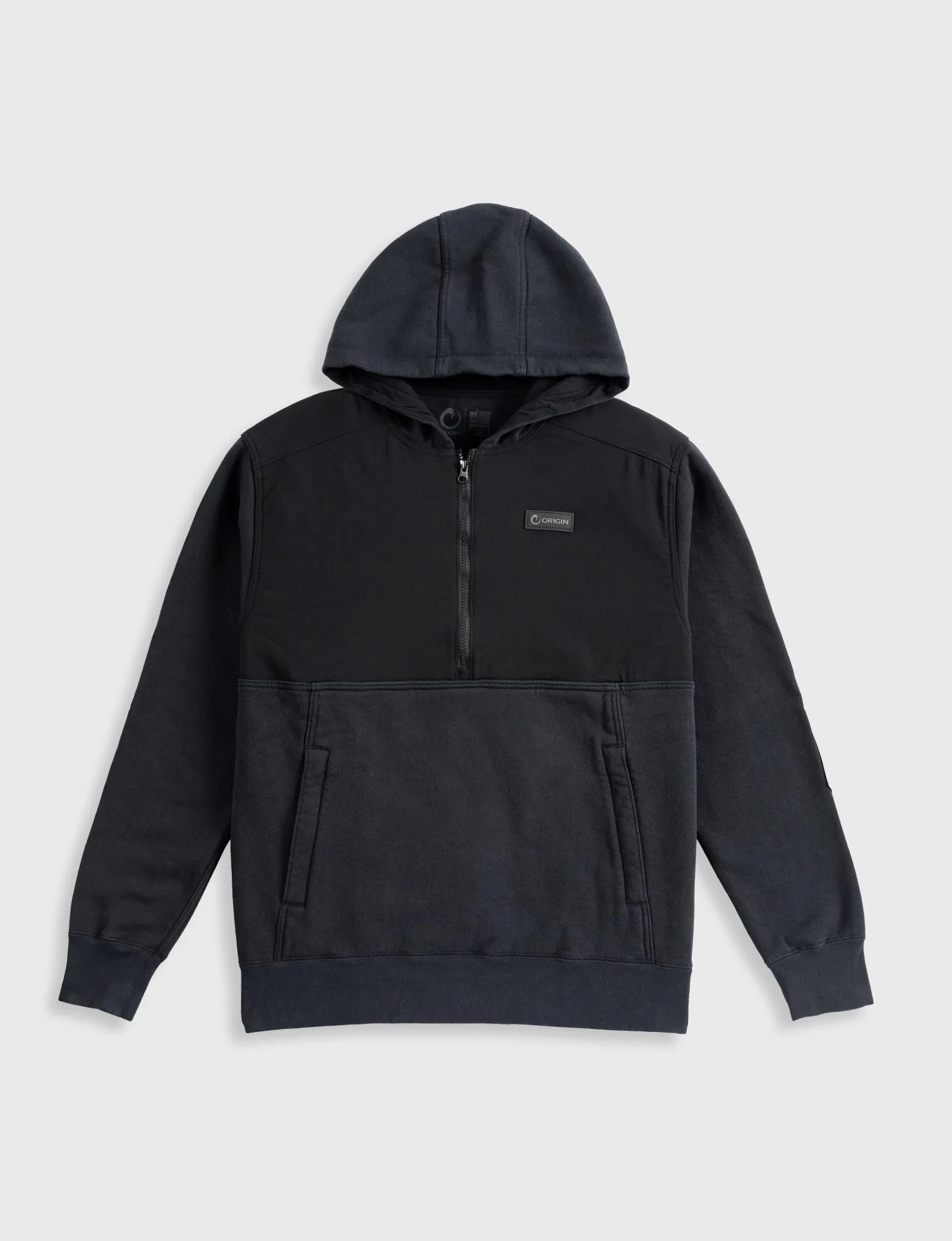 THE HEAVY HALF ZIP HOODIE