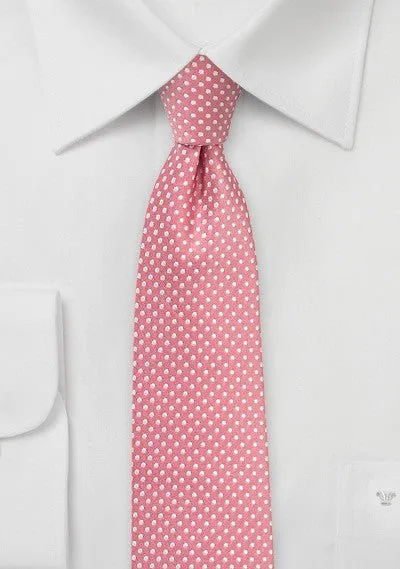 Tulip Pin Dot Necktie