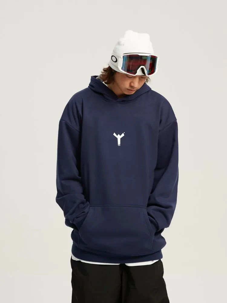 Winter Ticket Printed Fleece Ski Snowboard Hoodie - Unisex