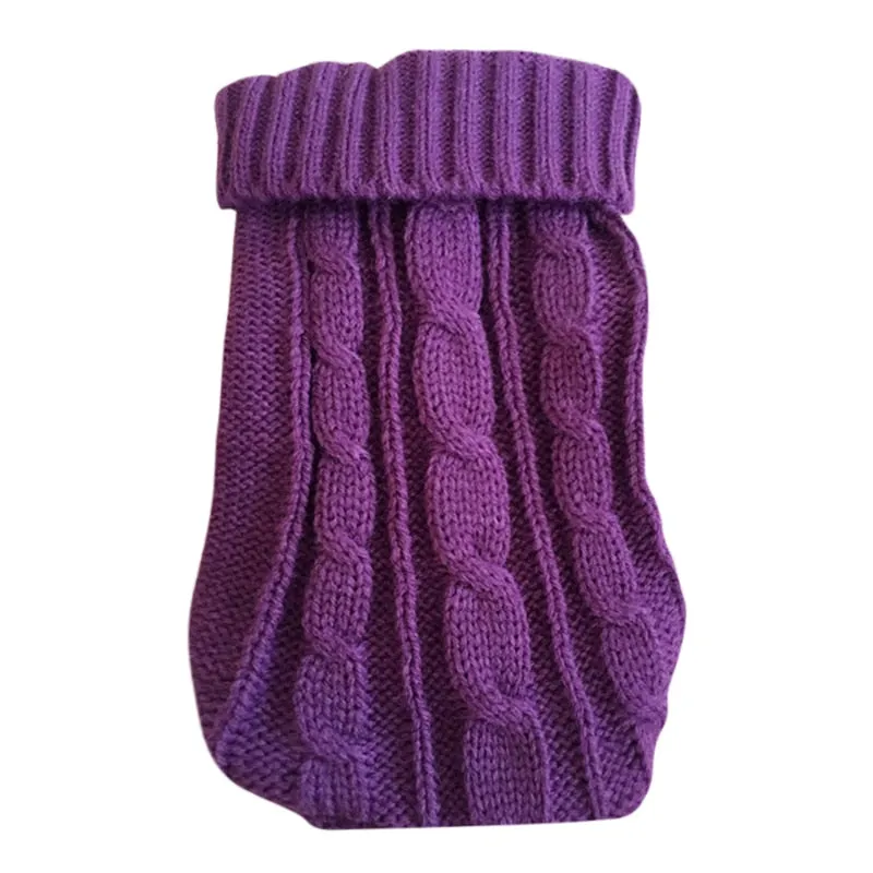 Winter Warm Dog Sweaters Pet Clothes for Small Dogs Soft Woolly Sweater