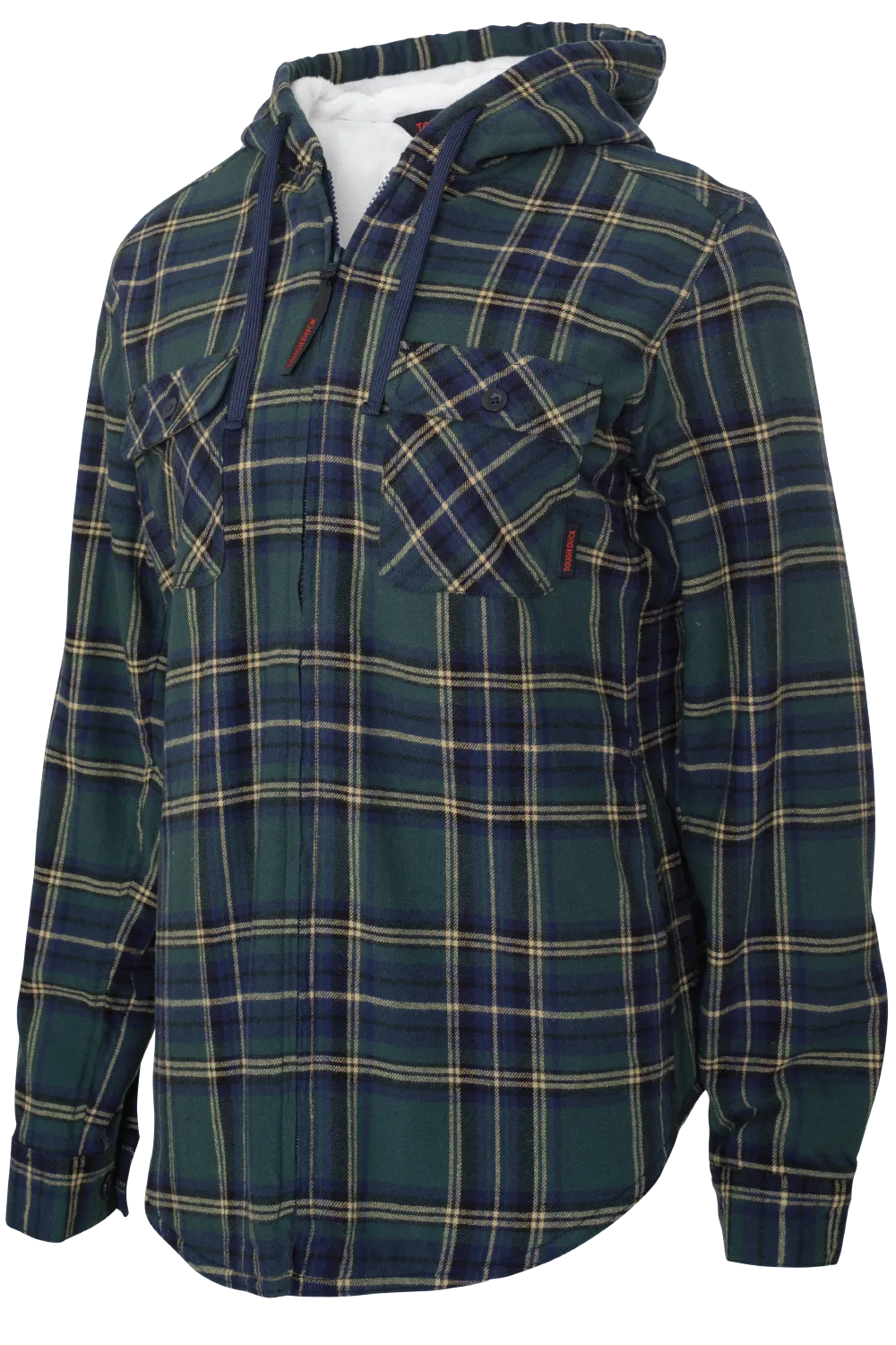 Women’s Plush Pile-Lined Flannel by Tough Duck - Style WS12