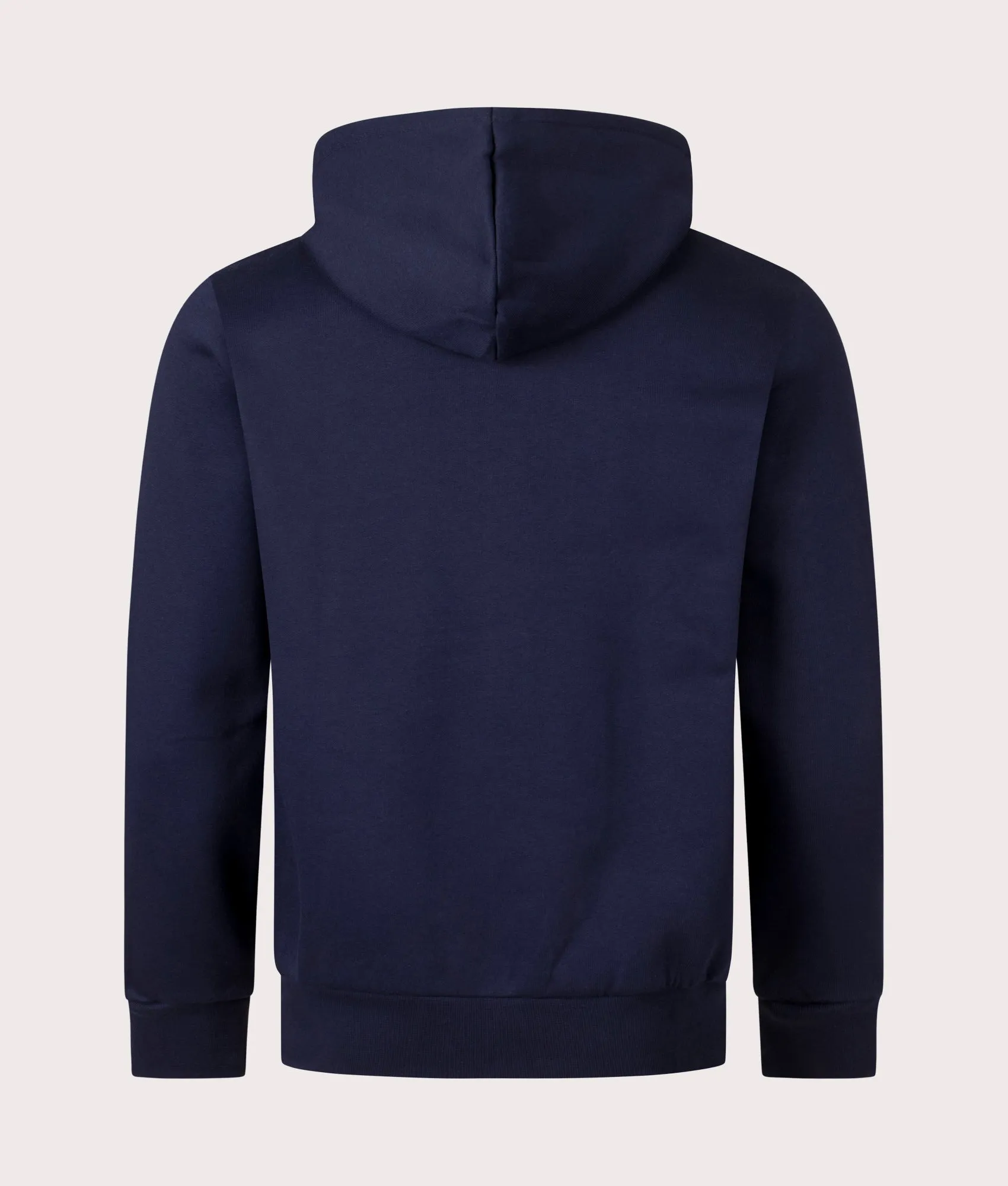 Zip Through Kangaroo Pocket Fleece Hoodie